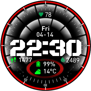 华米跃我Amazfit Pace, Stratos手表表盘