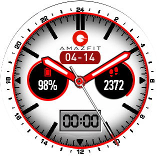 华米跃我Amazfit Pace, Stratos手表表盘