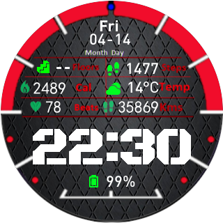 华米跃我Amazfit Pace, Stratos手表表盘