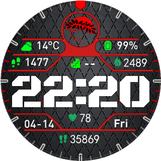 华米跃我Amazfit Pace, Stratos手表表盘