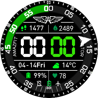 华米跃我Amazfit Pace, Stratos手表表盘