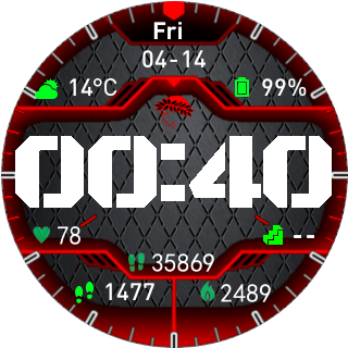 华米跃我Amazfit Pace, Stratos手表表盘