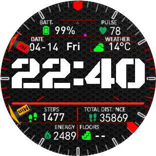 华米跃我Amazfit Pace, Stratos手表表盘