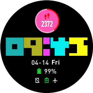 华米跃我Amazfit Pace, Stratos手表表盘