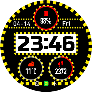 华米跃我Amazfit Pace, Stratos手表表盘