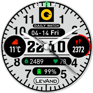 华米跃我Amazfit Pace, Stratos手表表盘