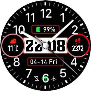 华米跃我Amazfit Pace, Stratos手表表盘