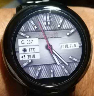 华米跃我Amazfit Pace, Stratos手表表盘