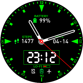 华米跃我Amazfit Pace, Stratos手表表盘