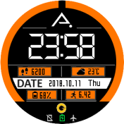 华米跃我Amazfit Pace, Stratos手表表盘