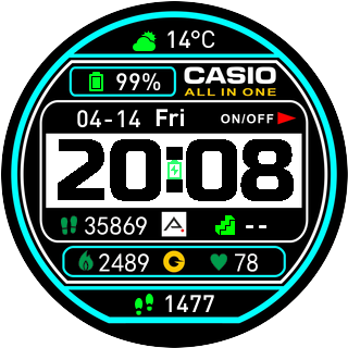 华米跃我Amazfit Pace, Stratos手表表盘