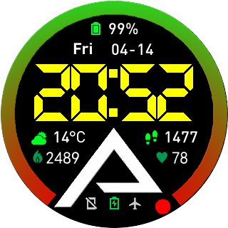 华米跃我Amazfit Pace, Stratos手表表盘