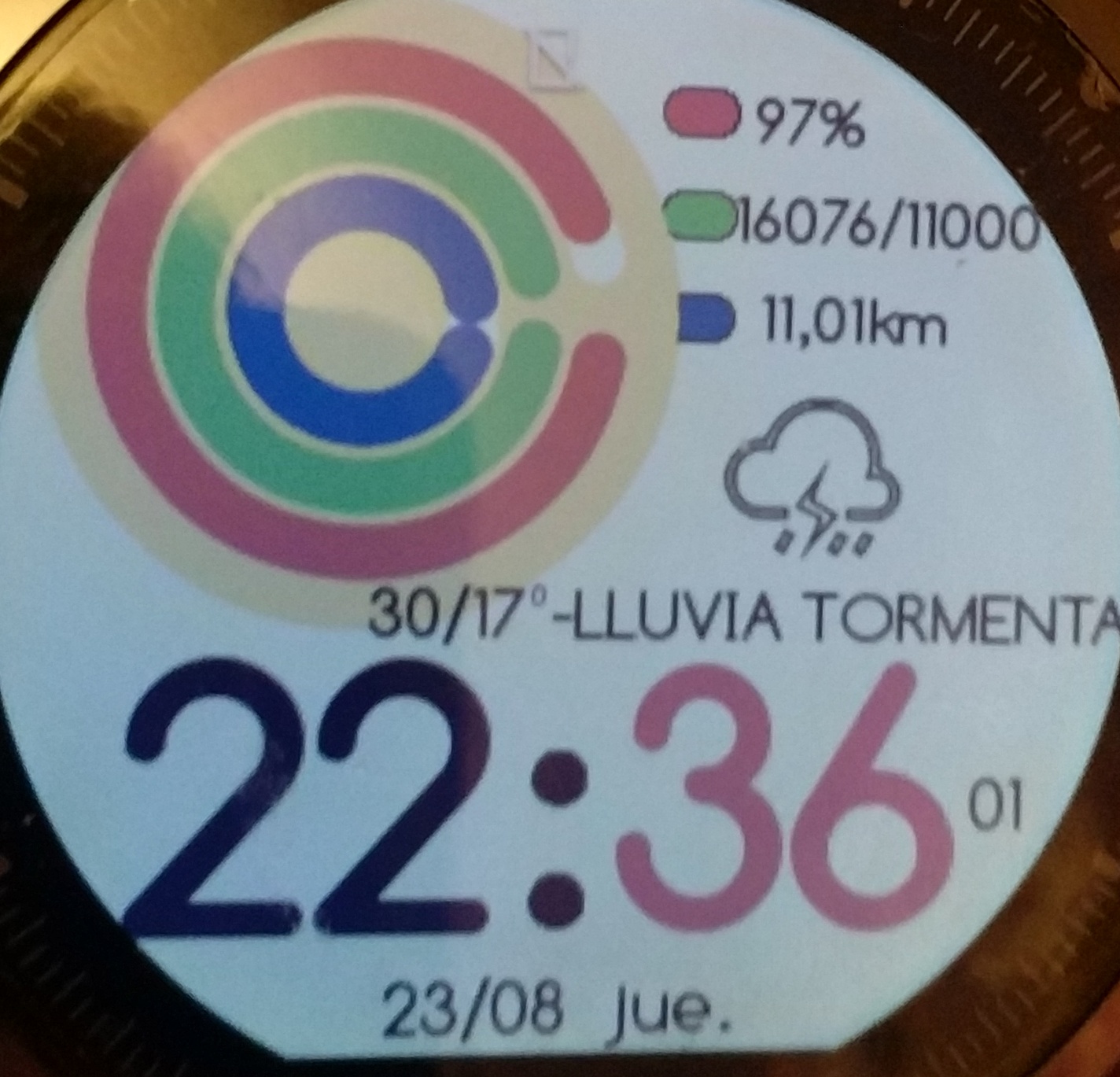 华米跃我Amazfit Pace, Stratos手表表盘