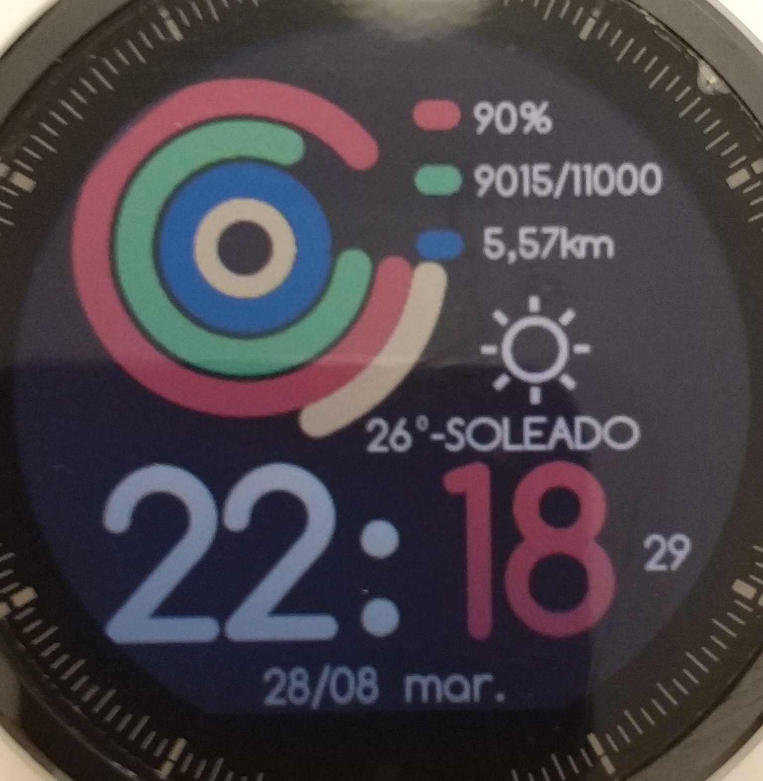 华米跃我Amazfit Pace, Stratos手表表盘