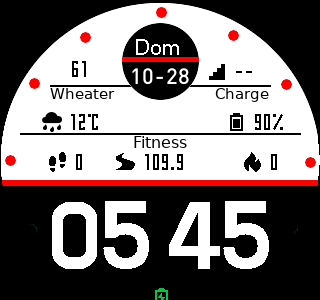 华米跃我Amazfit Pace, Stratos手表表盘
