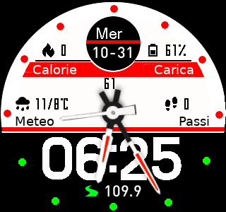 华米跃我Amazfit Pace, Stratos手表表盘