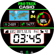 华米跃我Amazfit Pace, Stratos手表表盘