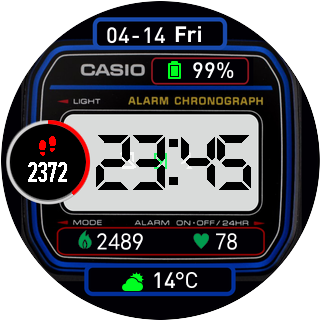 华米跃我Amazfit Pace, Stratos手表表盘