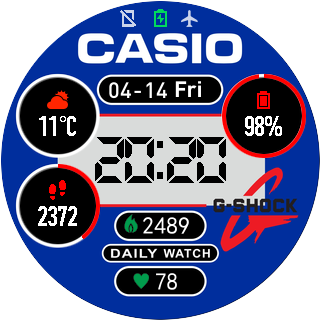华米跃我Amazfit Pace, Stratos手表表盘