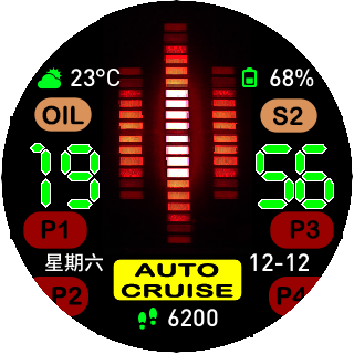华米跃我Amazfit Pace, Stratos手表表盘