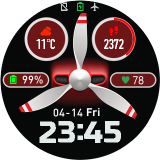 华米跃我Amazfit Pace, Stratos手表表盘