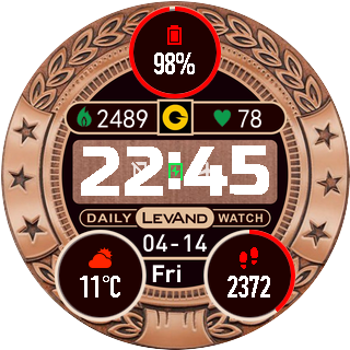 华米跃我Amazfit Pace, Stratos手表表盘