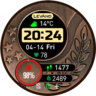 华米跃我Amazfit Pace, Stratos手表表盘