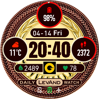 华米跃我Amazfit Pace, Stratos手表表盘