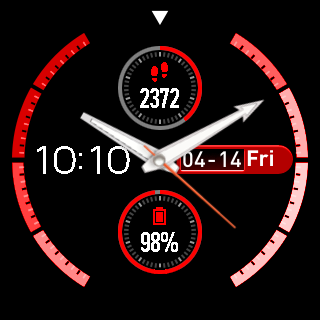 华米跃我Amazfit Pace, Stratos手表表盘