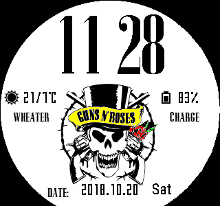 华米跃我Amazfit Pace, Stratos手表表盘