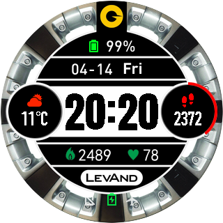 华米跃我Amazfit Pace, Stratos手表表盘