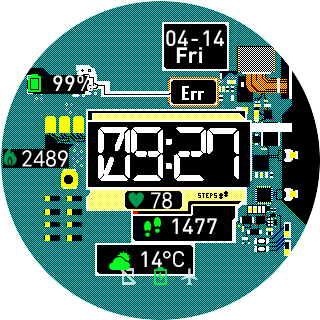 华米跃我Amazfit Pace, Stratos手表表盘