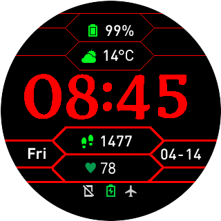 华米跃我Amazfit Pace, Stratos手表表盘