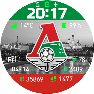 华米跃我Amazfit Pace, Stratos手表表盘