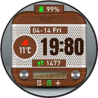华米跃我Amazfit Pace, Stratos手表表盘