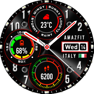 华米跃我Amazfit Pace, Stratos手表表盘