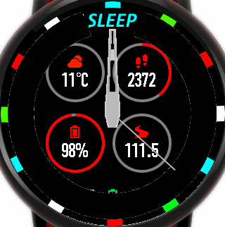 华米跃我Amazfit Pace, Stratos手表表盘