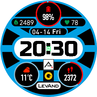 华米跃我Amazfit Pace, Stratos手表表盘