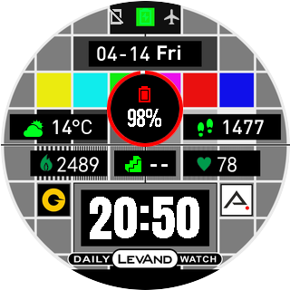 华米跃我Amazfit Pace, Stratos手表表盘