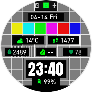 华米跃我Amazfit Pace, Stratos手表表盘