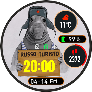 华米跃我Amazfit Pace, Stratos手表表盘