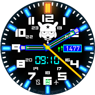 华米跃我Amazfit Pace, Stratos手表表盘