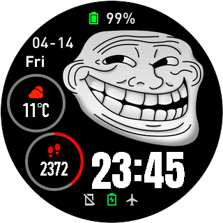 华米跃我Amazfit Pace, Stratos手表表盘