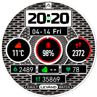 华米跃我Amazfit Pace, Stratos手表表盘