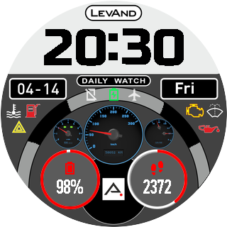 华米跃我Amazfit Pace, Stratos手表表盘