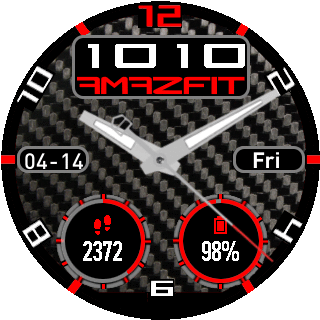 华米跃我Amazfit Pace, Stratos手表表盘