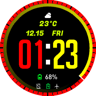 华米跃我Amazfit Pace, Stratos手表表盘