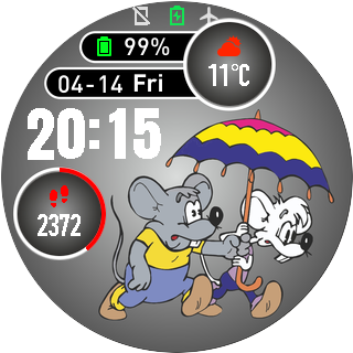 华米跃我Amazfit Pace, Stratos手表表盘