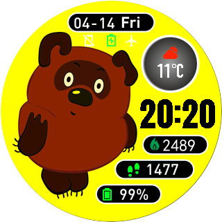 华米跃我Amazfit Pace, Stratos手表表盘