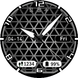 华米跃我Amazfit Pace, Stratos手表表盘